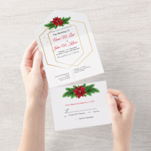 Christmas All in One All In One Invitation