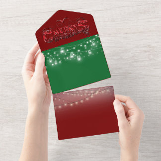 Christmas All In One Invitation