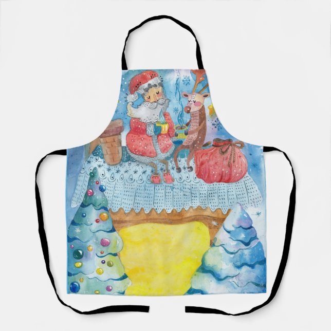Christmas All-Over Print Apron (Front)