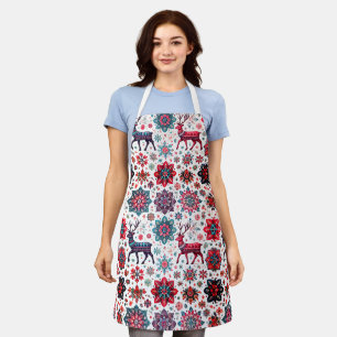 Christmas All-Over Print Winter Design Apron