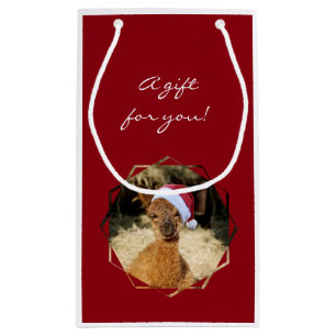 Christmas Alpaca Gift Bag