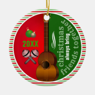 Christmas Always Bring Friends Together Ceramic Tree Decoration
