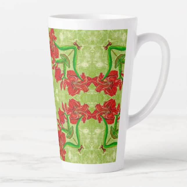 Christmas Amaryllis Mug (Right)
