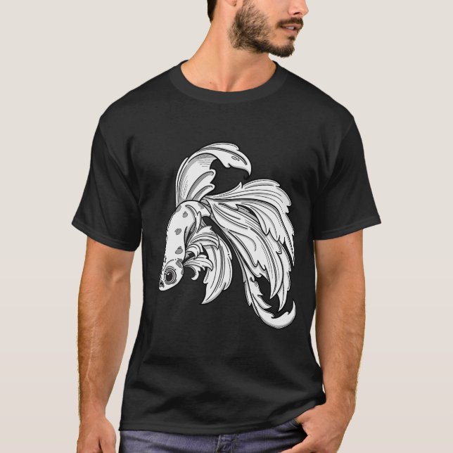 Christmas Amberjack Fish T-Shirt (Front)