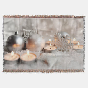 Christmas and Advent Decoration Throw Blanket