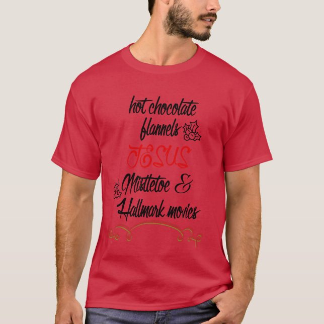 Christmas and Hallmark movies vintage T-Shirt (Front)