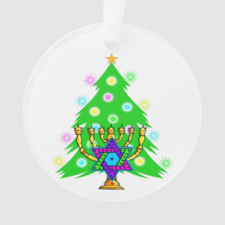 Christmas and Hanukkah Ornament