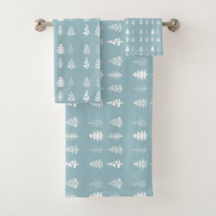Christmas and New Year Bath Towel Set