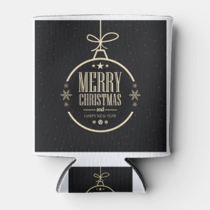 Christmas And New Year Design Can Cooler
