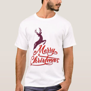 Christmas And New Year Graphic Design, Wild Animal T-Shirt