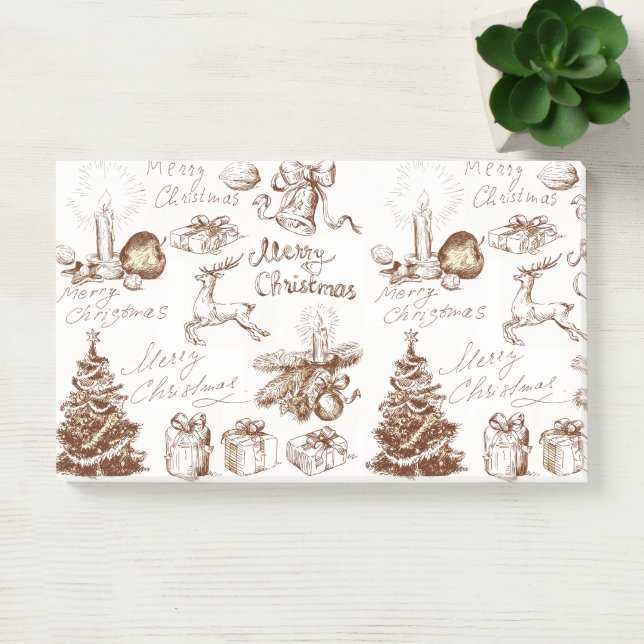 Christmas and New Year Post-it Notes (Office)