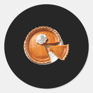 Christmas And Thanksgiving Comfort Food Sweet Tato Classic Round Sticker