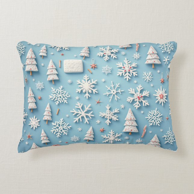 Christmas and winter season pillows (Front)