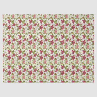 Christmas Anemones-Painted Hellebores Floral Tissue Paper