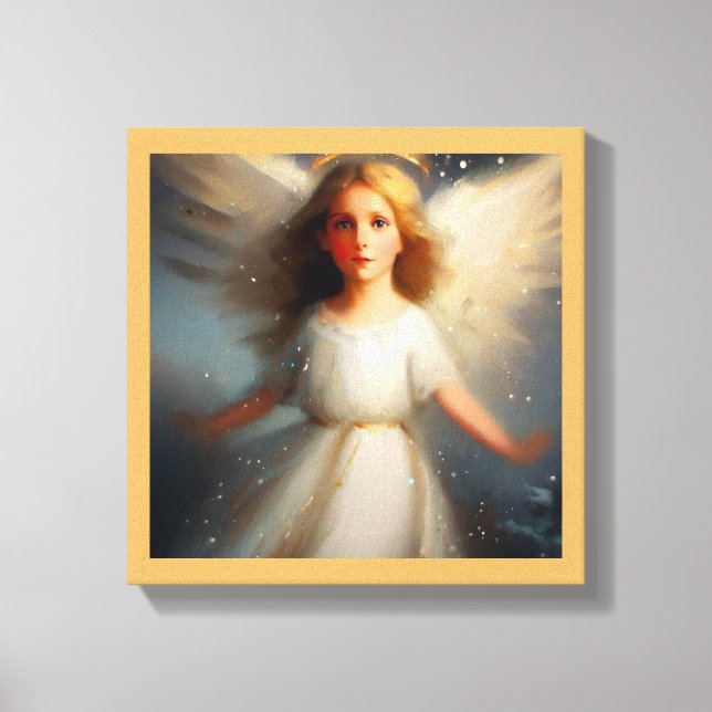 Christmas Angel 2 Canvas Print (Front)