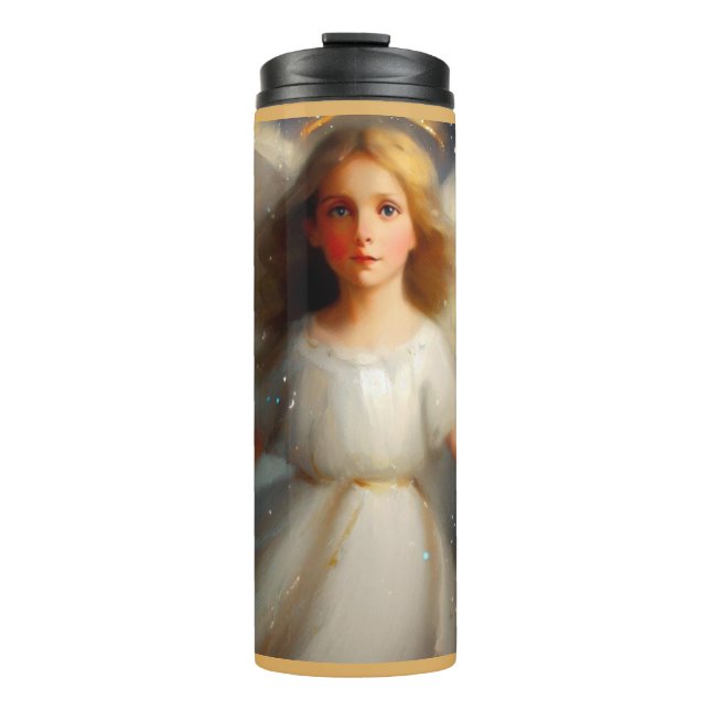 Christmas Angel 2 Thermal Tumbler (Front)