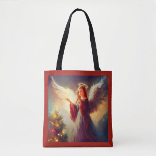 Christmas Angel 3 Tote Bag