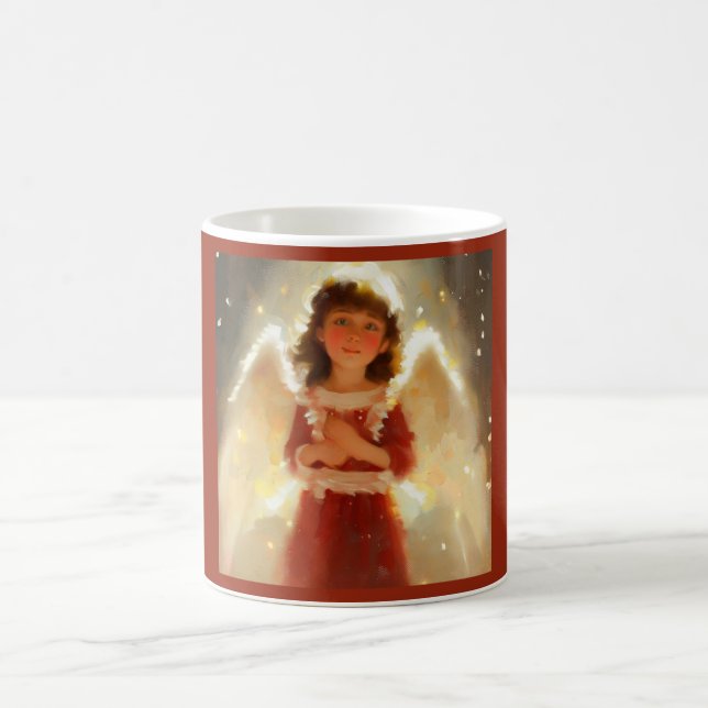 Christmas Angel 4 Coffee Mug (Center)