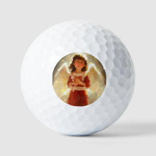 Christmas Angel (4) Golf Balls