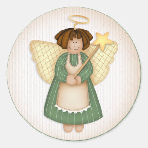 Christmas Angel 4 - Holiday Stickers