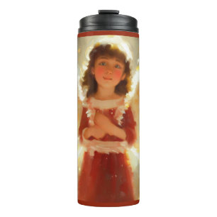 Christmas Angel 4 Thermal Tumbler