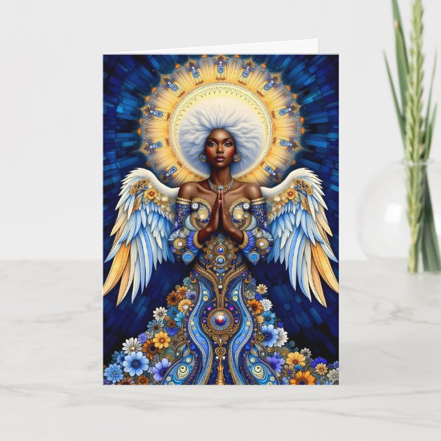 Christmas Angel 5x7 Christmas Card (Front)