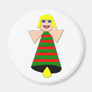 Christmas Angel Bell Magnet