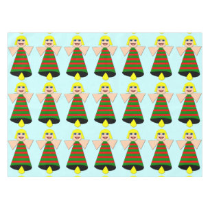 Christmas Angel Bell Tablecloth
