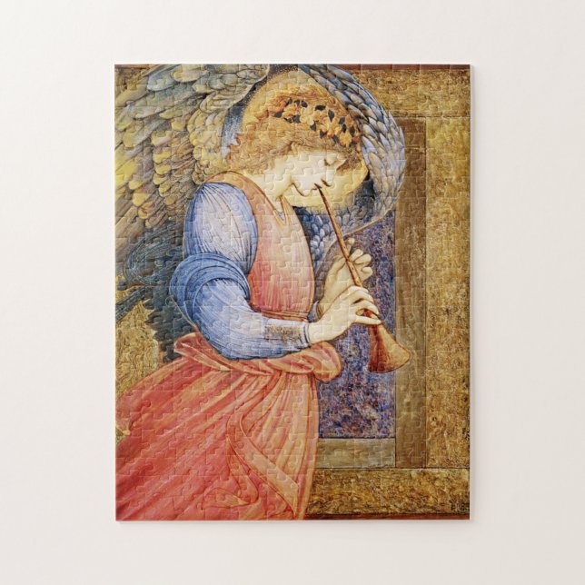 Christmas Angel Burne-Jones Pre-Raphaelite Puzzle (Vertical)