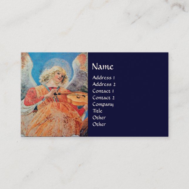 CHRISTMAS ANGEL BUSINESS CARD (Front)