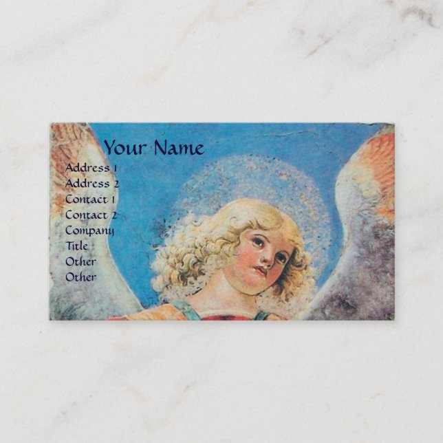 CHRISTMAS ANGEL BUSINESS CARD (Front)