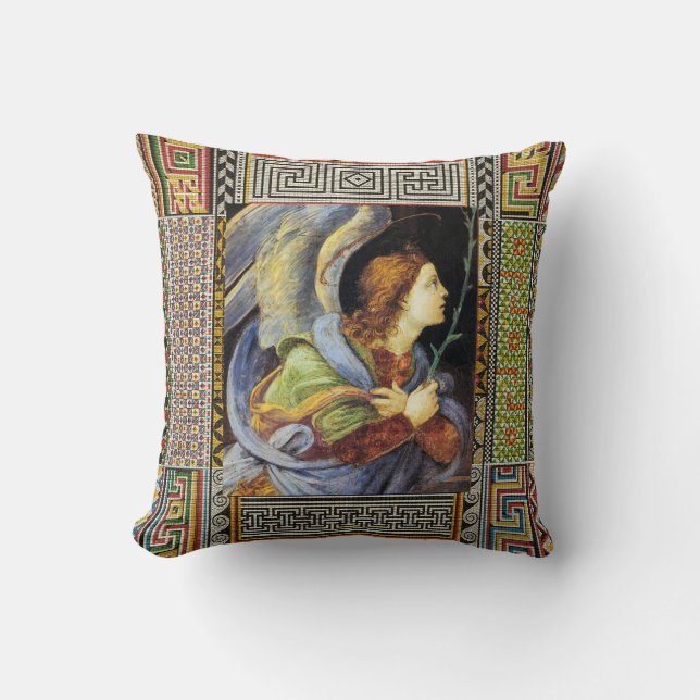 CHRISTMAS ANGEL by FILIPPINO LIPPI  Cushion (Front)