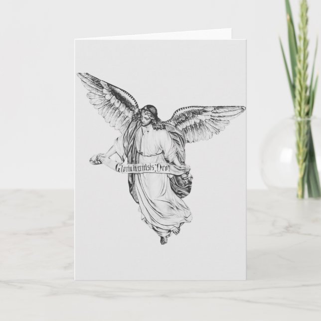 Christmas Angel Card (Front)