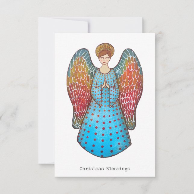 Christmas Angel Card (Front)