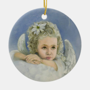 Christmas Angel Ceramic Tree Decoration