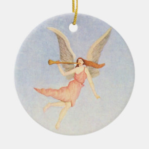 Christmas Angel Ceramic Tree Decoration