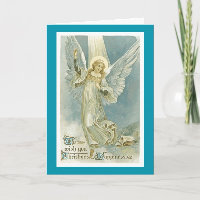 Christmas Angel Christmas Card (Front)