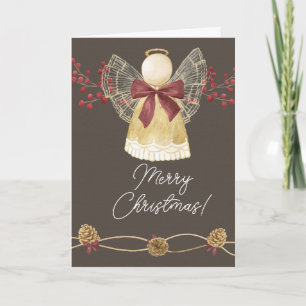 Christmas Angel Christmas Greeting Card