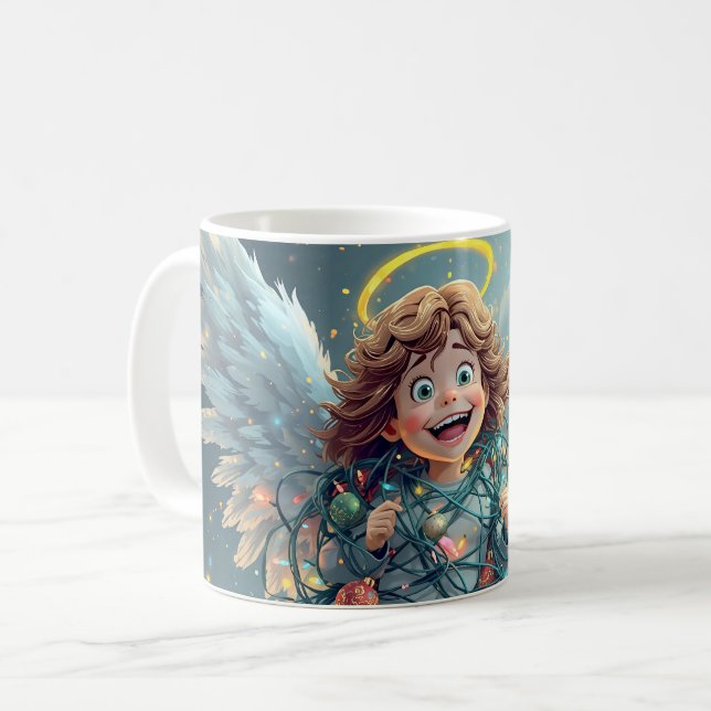 Christmas Angel  Coffee Mug (Front Left)