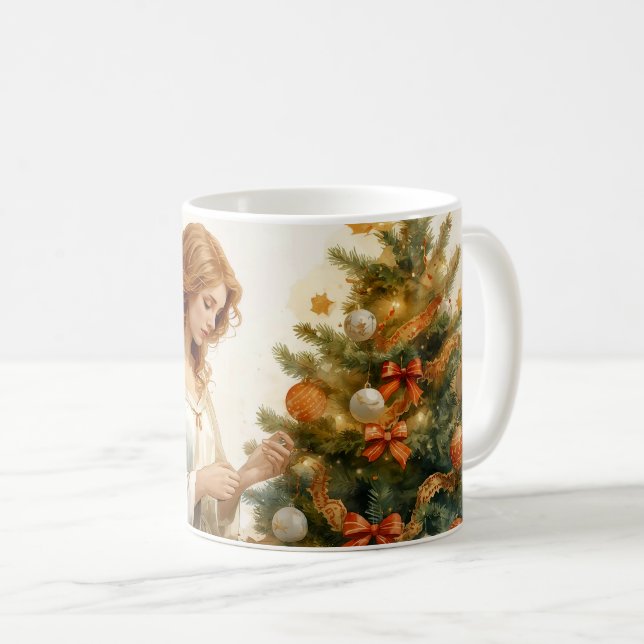 Christmas Angel  Coffee Mug (Front Right)