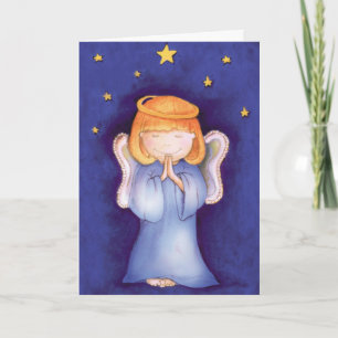 Christmas Angel fine art card
