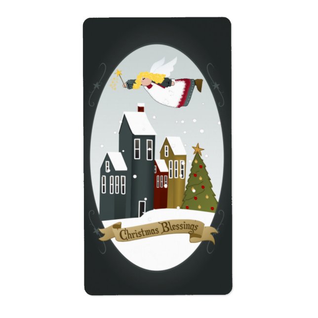 Christmas Angel - Glad Tidings, Christmas Blessing (Front)