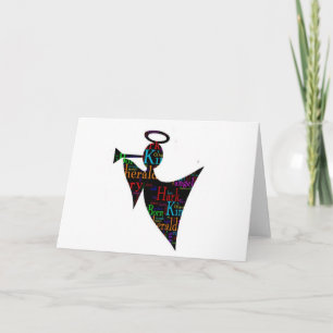 Christmas Angel Holiday Card