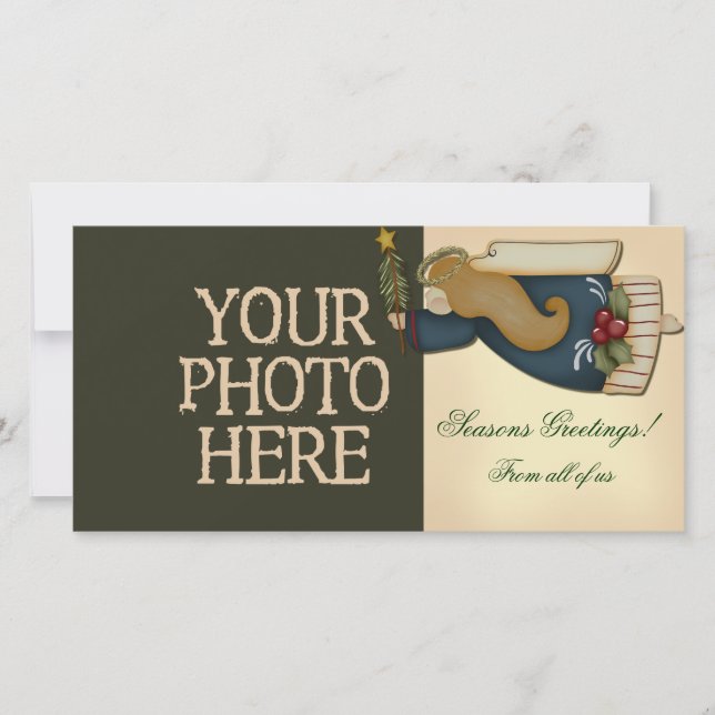 Christmas Angel Holiday Card (Front)