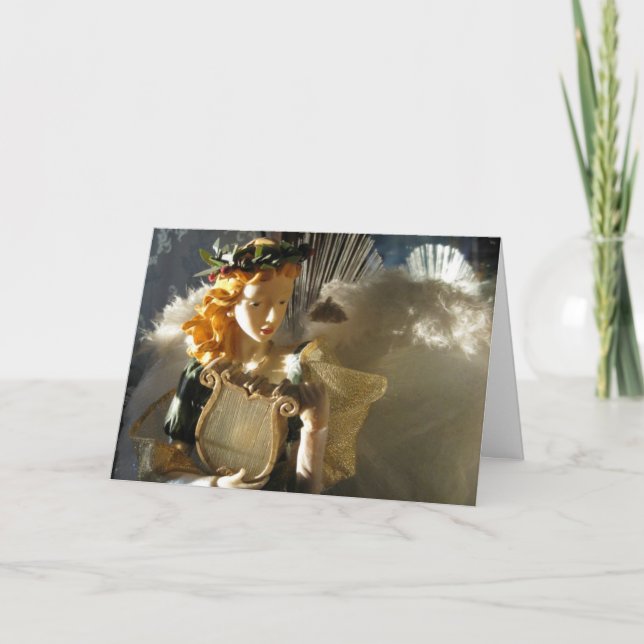 Christmas Angel Holiday Card (Front)