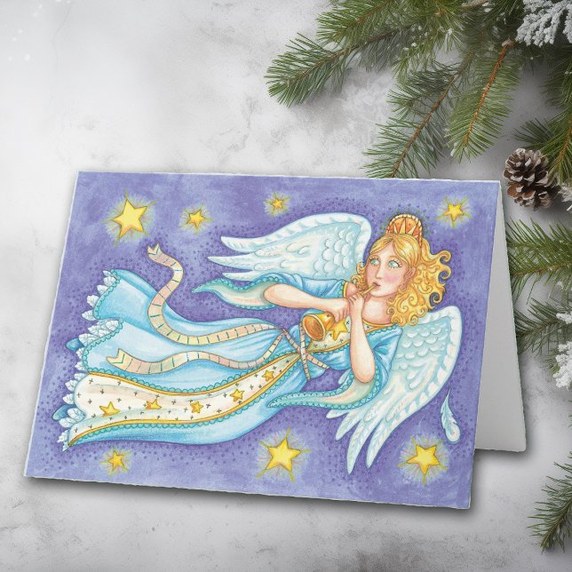 Christmas Angel Holiday Card (Creator Uploaded)