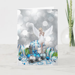 Christmas Angel Holiday Card