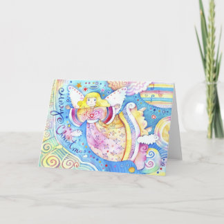 Christmas Angel Holiday Card