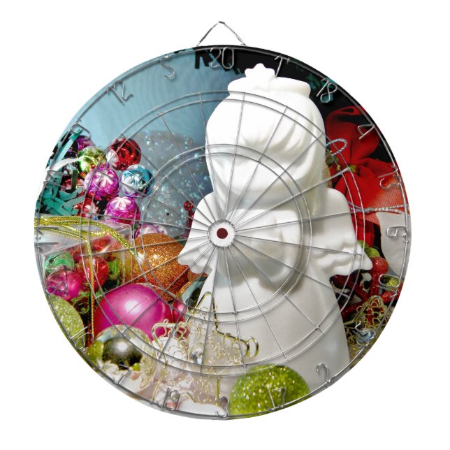 Christmas Angel I Dartboard (Front)