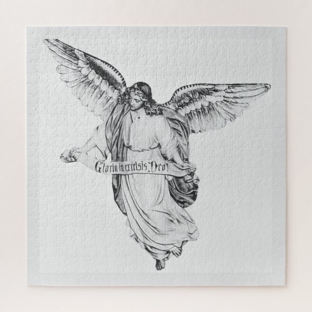 Christmas Angel Jigsaw Puzzle (Vertical)
